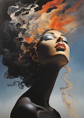 Surreal Feminine Beauty