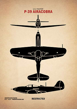 P39 Airacobra ID Chart