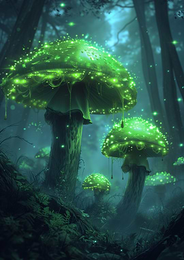 Green Mushroom Magic 3