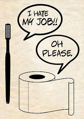 I HATE MY JOB VINTAGE