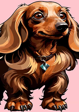 A cute Dachshund 005