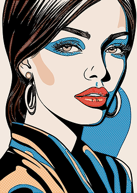 Woman Pop Art 4