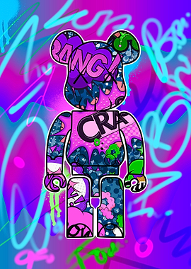 Graffiti bearbrick