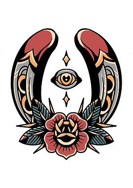 horseshoe tattoo