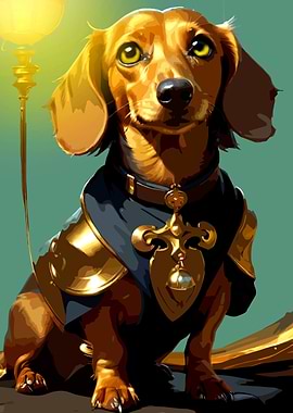 A cute Dachshund 008