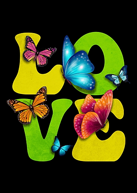 Butterfly Insect LOVE