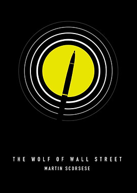 The wolf minimalist poster