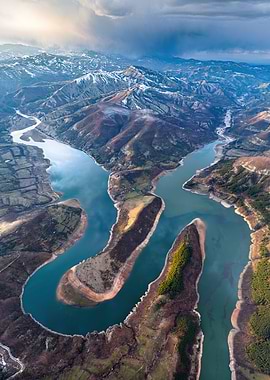 Winter over the horseshoe