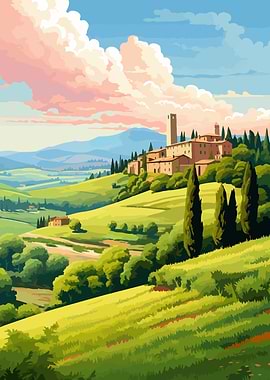 Tuscany Italy Peaceful