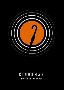Kingsman minimalist art