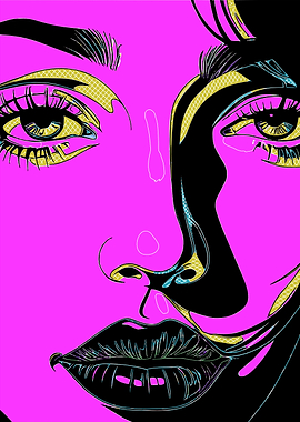 Woman Pop Art 1