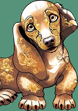 A cute Dachshund 010