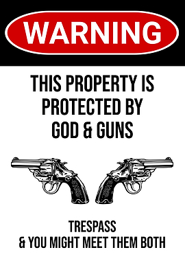 2 GUNS GOD TRESPASS