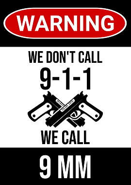 911 FUNNY DOUBLE GUNS