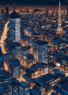 Japan Tokyo Cityscape 8