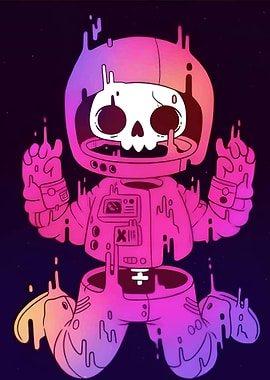 SKELETON ASTRONAUT