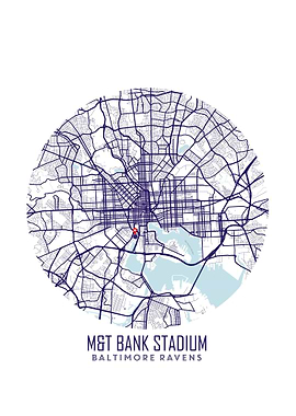 MT Bank Stadium Map
