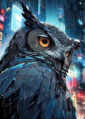 The Owl in Tokyo City