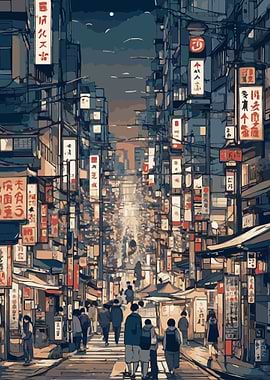 Japan Tokyo Cityscape 4