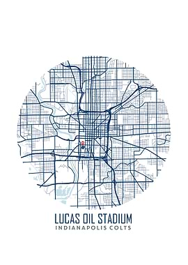 Lucas Oil Stadium Map