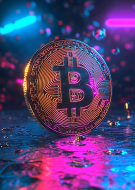 Aesthetic Bitcoin Crypto