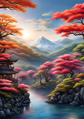 Japanese nature art