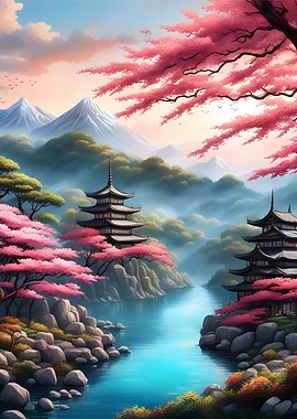 Japanese Landscape art