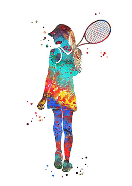 Tennis Player Girl