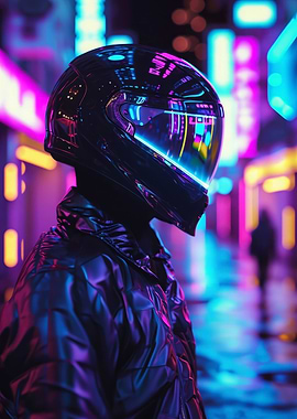 Helmet Cyber Aesthetic