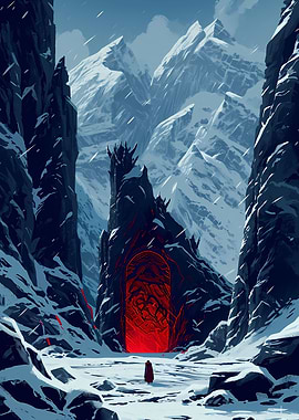 Hell Gate in Snowy Land