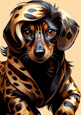 A cute Dachshund 018