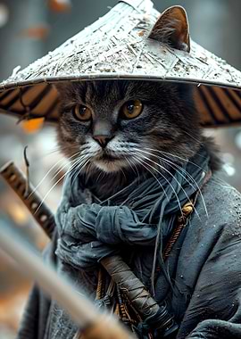 Samurai Cat