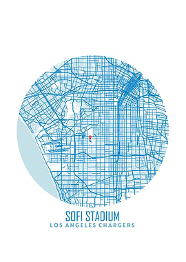 SoFi Stadium Map