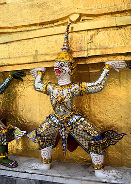 Thai statue in Bangkok