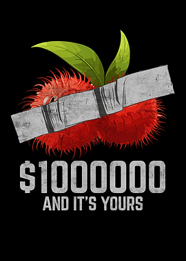 Duct Tape Rambutan Fruit