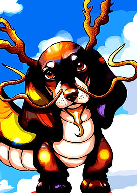 A cute Dachshund 030