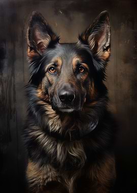German Shepherd dog
