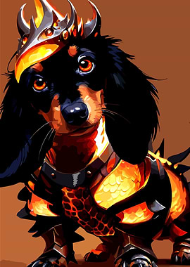 A cute Dachshund 022