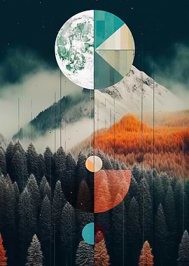 Mountain from the universe