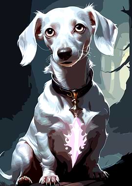 A cute Dachshund 036