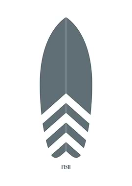 Fish Surfboard