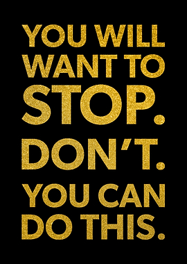 You Will want to Stop