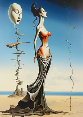 Surreal Women in Harmony