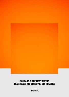 Aristotle Quote Minimalist