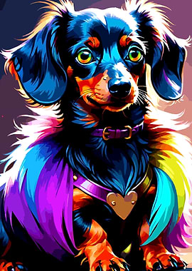 A cute Dachshund 039