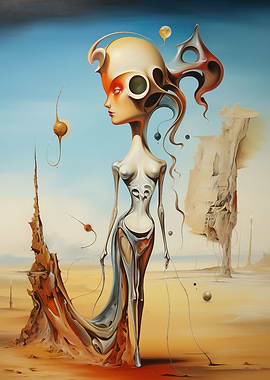 Surreal Elegant Beauty