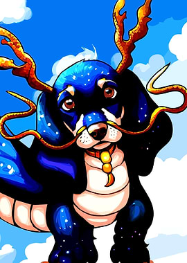 A cute Dachshund 031