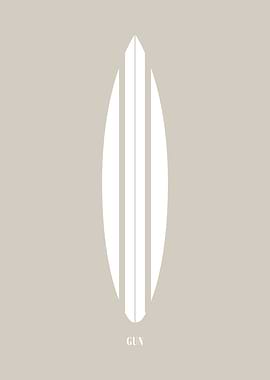 Gun Surfboard