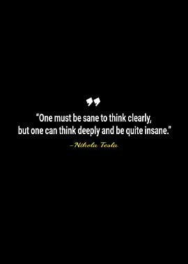 Nikola Tesla quotes