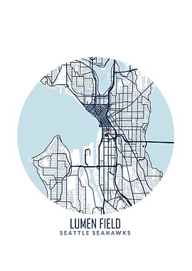 Lumen Field Stadium Map